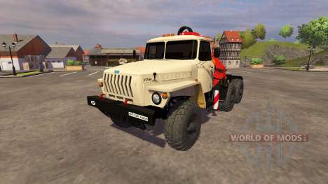 Ural-5557 crane ivory for Farming Simulator 2013