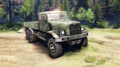 KrAZ-255 with extended cab for Spin Tires