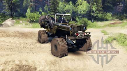 Jeep Willys camo for Spin Tires