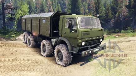 KamAZ-6350 Mustang 1998 for Spin Tires
