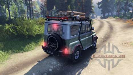 UAZ-469 B for Spin Tires