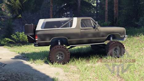 Dodge Ramcharger II 1991 default for Spin Tires
