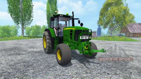 John Deere 6130 2WD v2.0 for Farming Simulator 2015