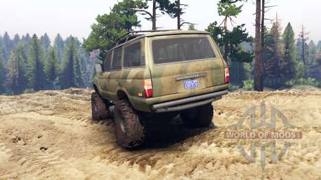 Toyota Land Cruiser 60 for Spin Tires