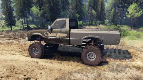 Toyota Hilux Truggy 1981 v1.1 camo for Spin Tires