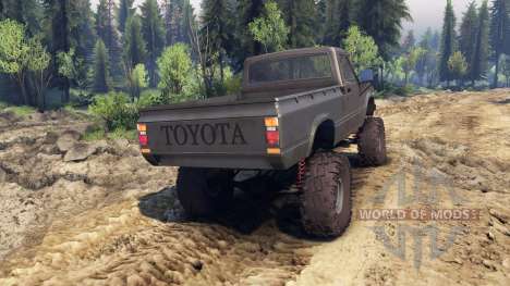 Toyota Hilux Truggy 1981 v1.1 gray for Spin Tires