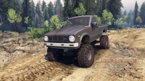 Toyota Hilux Truggy 1981 v1.1 gray for Spin Tires