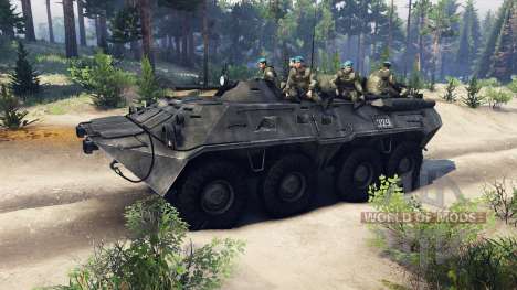 BTR-80 for Spin Tires
