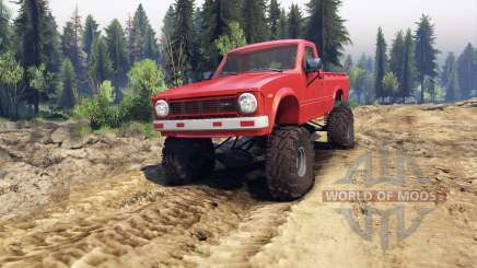 Toyota Hilux Truggy 1981 v1.1 red for Spin Tires