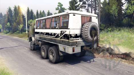 KamAZ-43101 [Final] for Spin Tires