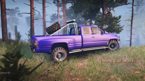 Dodge Ram 3500 for Spin Tires