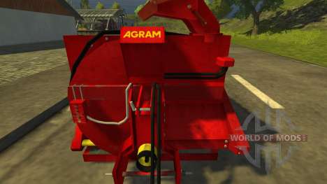 Pailleuse Agram Jet de paille for Farming Simulator 2013