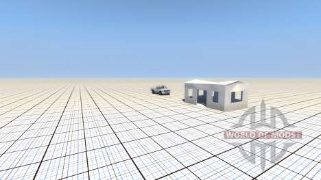 Destructible building for BeamNG Drive