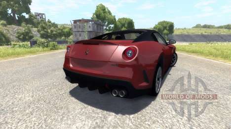 Ferrari 599 GTO 2011 for BeamNG Drive