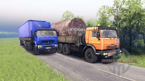 KamAZ and KAMAZ 44108-44118 for Spin Tires