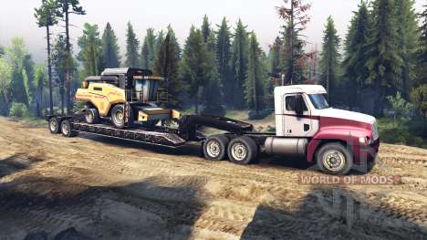 Freightliner Century Class Day Cab for Spin Tires