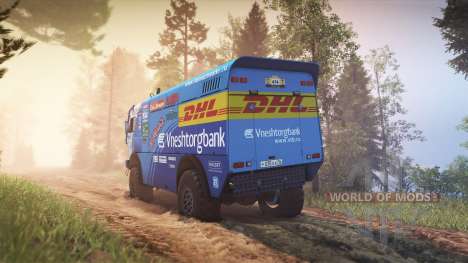 KamAZ 49252 for Spin Tires