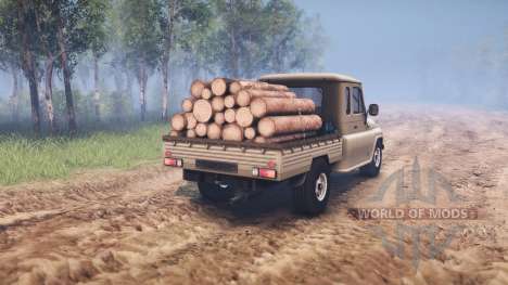 UAZ-2315 for Spin Tires