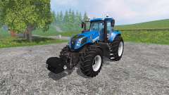New Holland T8.435 with Weight for Farming Simulator 2015