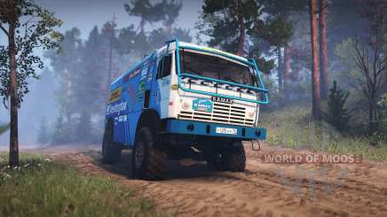 KamAZ 49252 for Spin Tires