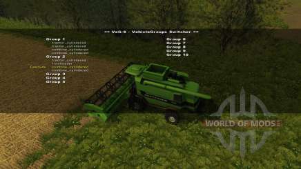 VehicleGroups Switcher v0.97 for Farming Simulator 2013