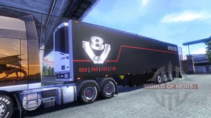 Color Schmitz Scania V8 for semi-trailer for Euro Truck Simulator 2