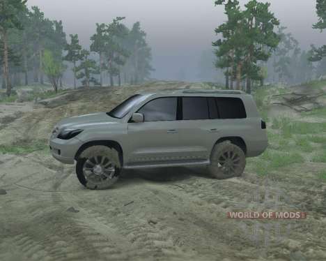 Lexus LX 570 for Spin Tires