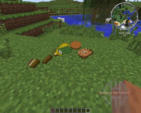New Foods 2 for Minecraft