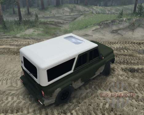 UAZ 2966 for Spin Tires