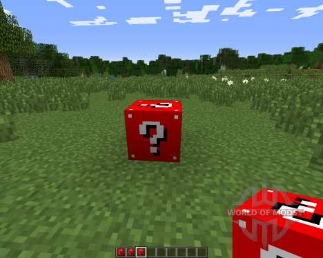 Lucky Block Red for Minecraft