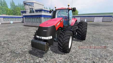 Case IH Magnum CVX 380 dynamic rear twin wheels for Farming Simulator 2015