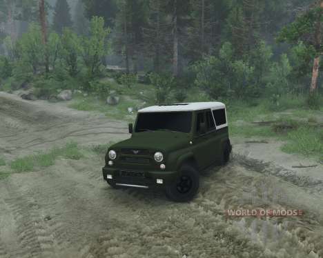 UAZ 2966 for Spin Tires