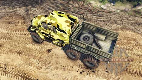 ZIL UAZ for Spin Tires
