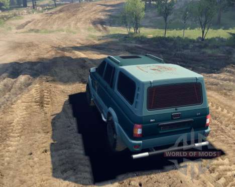 UAZ 23632 for Spin Tires