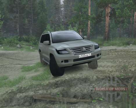 Lexus LX 570 for Spin Tires