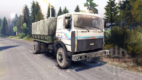 MAZ-5316 for Spin Tires