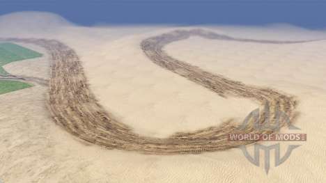 Drift map for Spin Tires