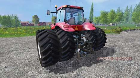 Case IH Magnum CVX 380 dynamic rear twin wheels for Farming Simulator 2015