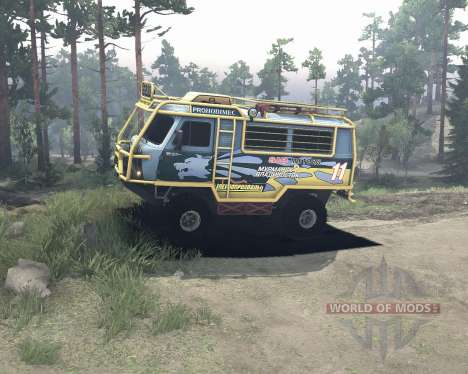 UAZ 3909 off-road for Spin Tires