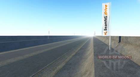 Endless highway for BeamNG Drive