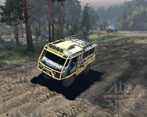 UAZ 3909 off-road for Spin Tires