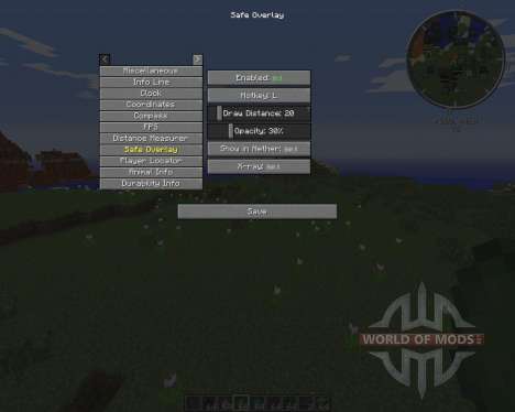 Zyins HUD for Minecraft