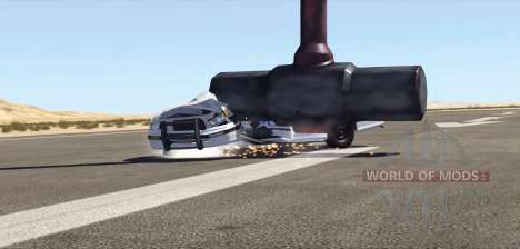 A giant sledgehammer for BeamNG Drive