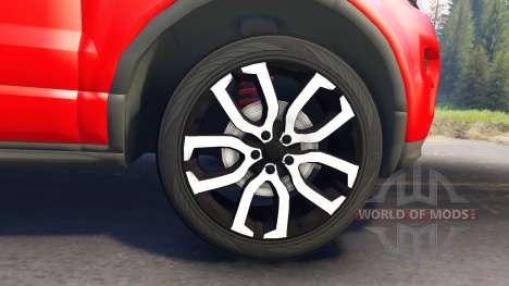 Range Rover Evoque for Spin Tires