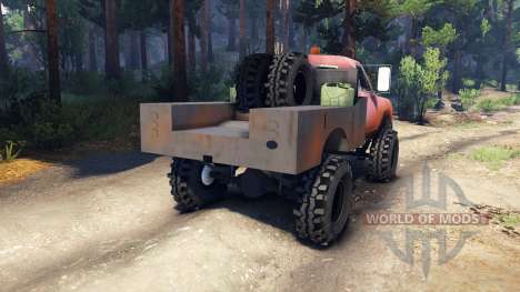 Dodge Power Wagon B-17 Rocks for Spin Tires