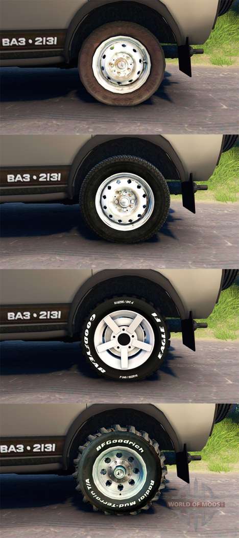 VAZ 2131 Niva for Spin Tires