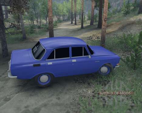 Moskvich 2140 for Spin Tires