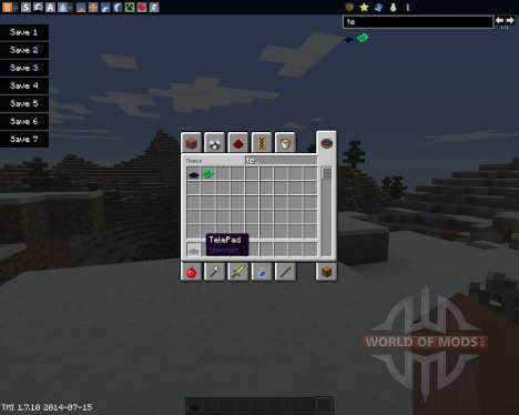 TelePads for Minecraft