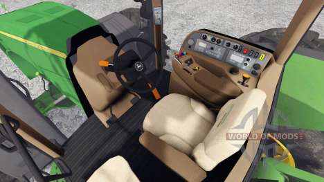 John Deere 8370R v2.0 Ploughing Spec for Farming Simulator 2015