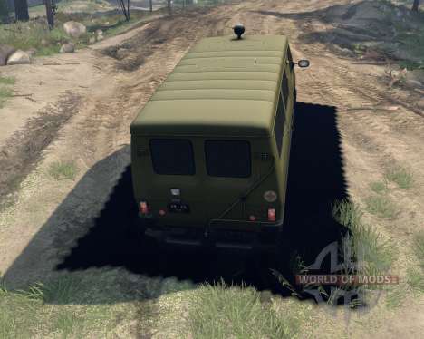 UAZ-3972 for Spin Tires
